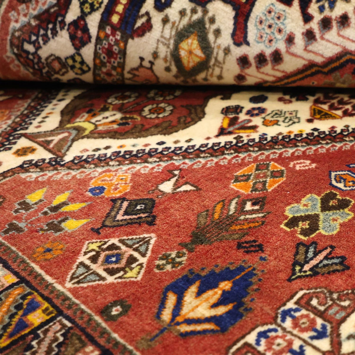 Perser Rug - Nomadic - 150 x 101 cm - beige