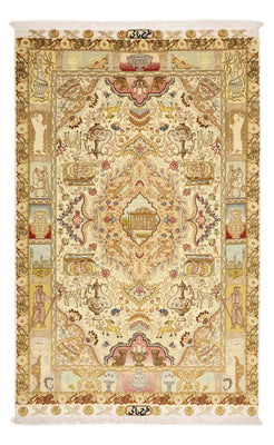 Perser Rug - Tabriz - Royal - 160 x 101 cm - beige