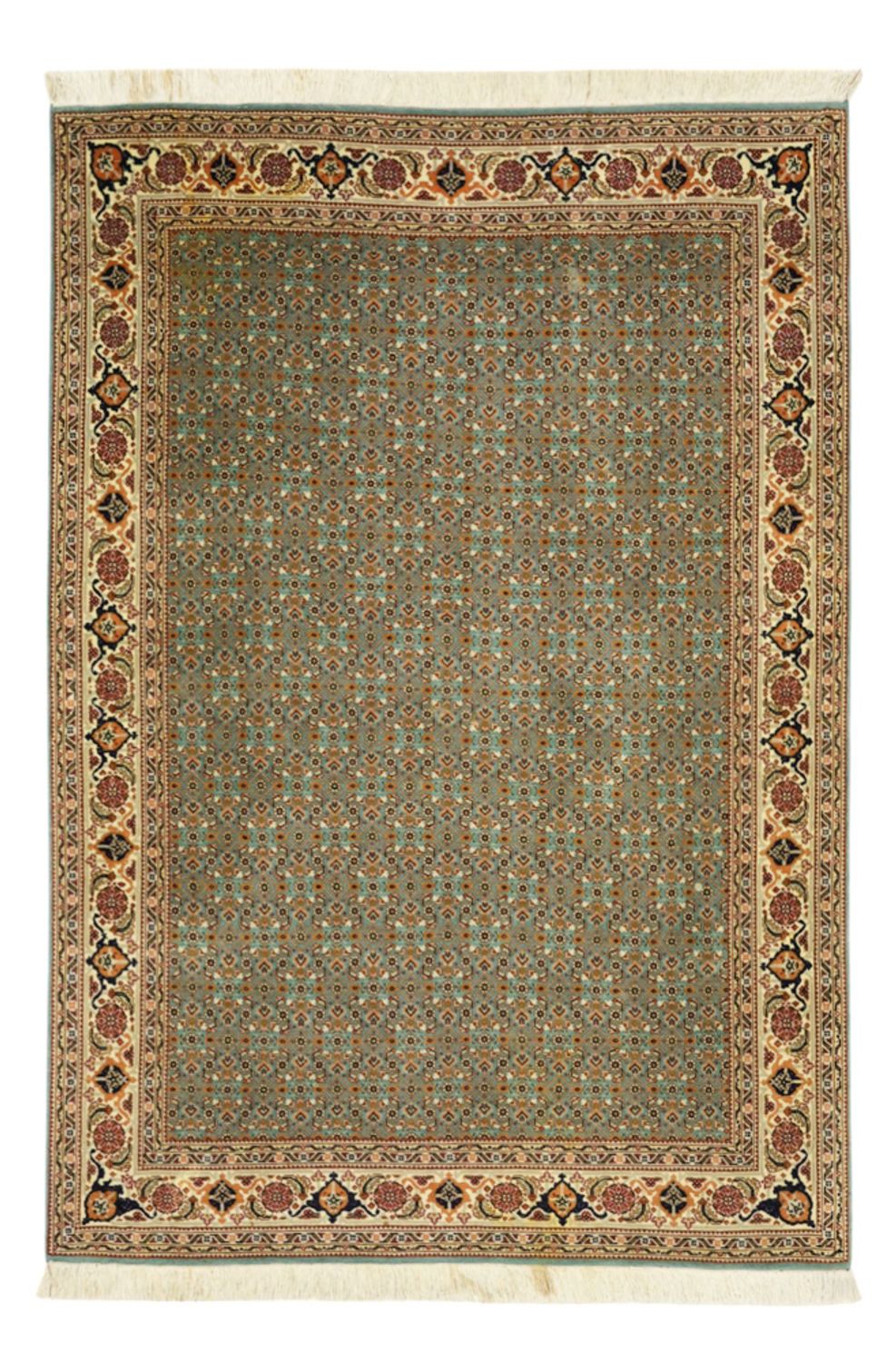 Perser Rug - Tabriz - Royal - Royal - 145 x 101 cm - olive green
