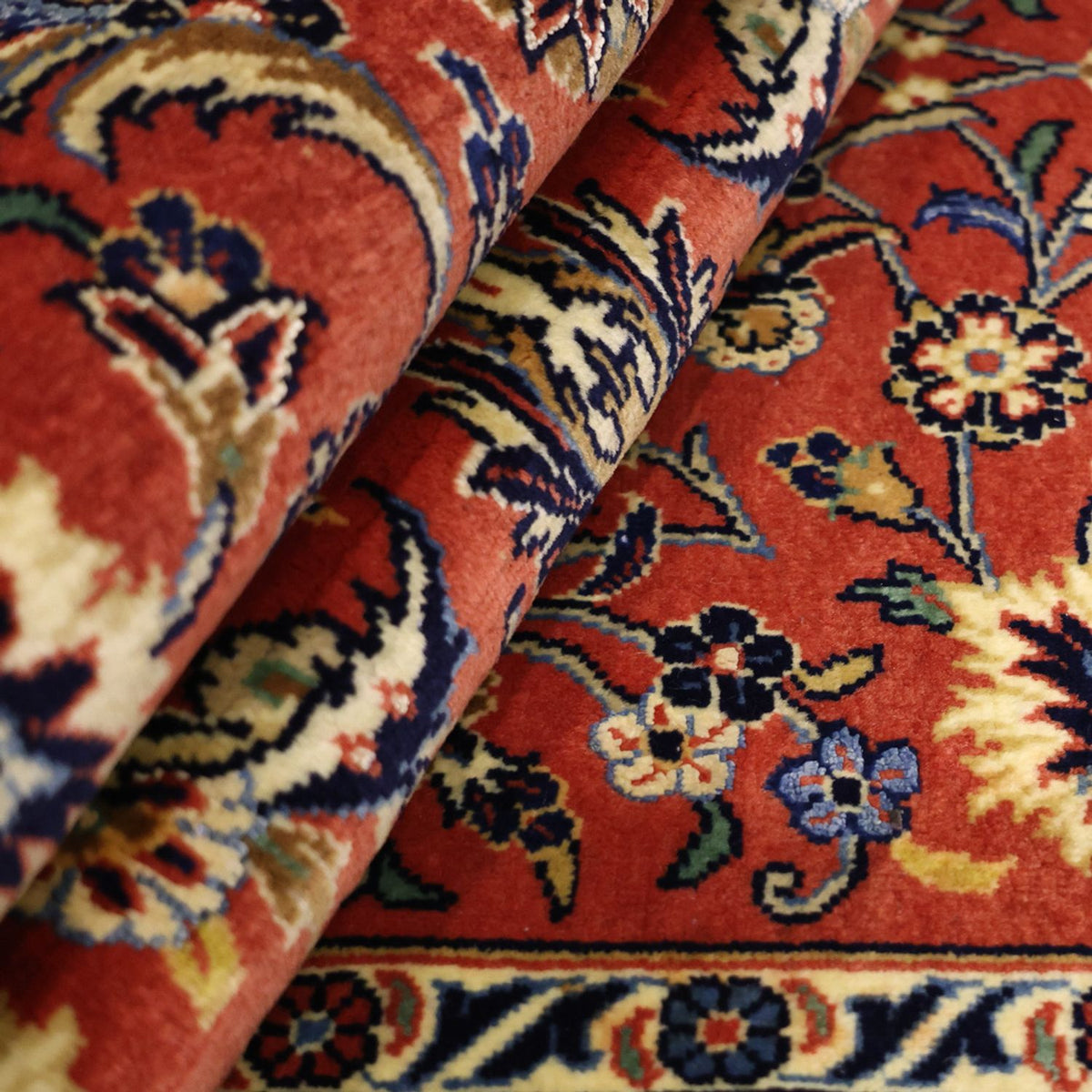 Runner Perser Rug - Keshan - 151 x 57 cm - red