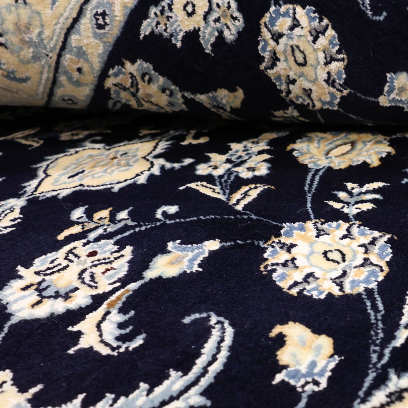 Perser Rug - Nain - Royal - 136 x 86 cm - dark blue