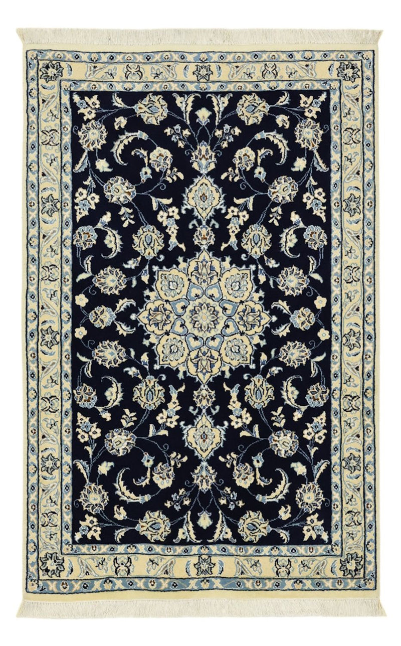 Perser Rug - Nain - Royal - 137 x 88 cm - dark blue