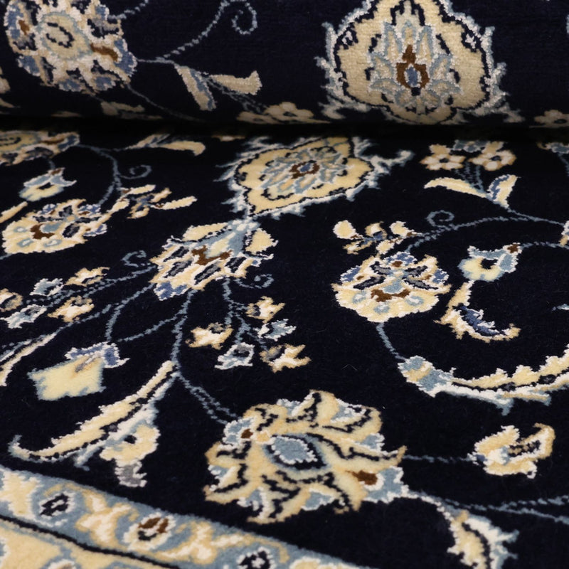 Perser Rug - Nain - Royal - 137 x 88 cm - dark blue