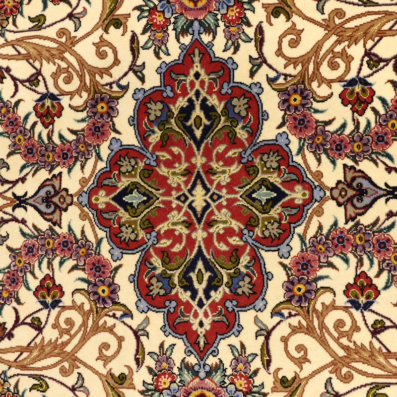 Perser Rug - Isfahan - Premium - Silk Warp - 171 x 111 cm - beige