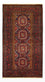 Runner Belutsch Rug - 188 x 101 cm - dark red