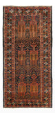 Belutsch Teppich 212x106cm - Orientteppich