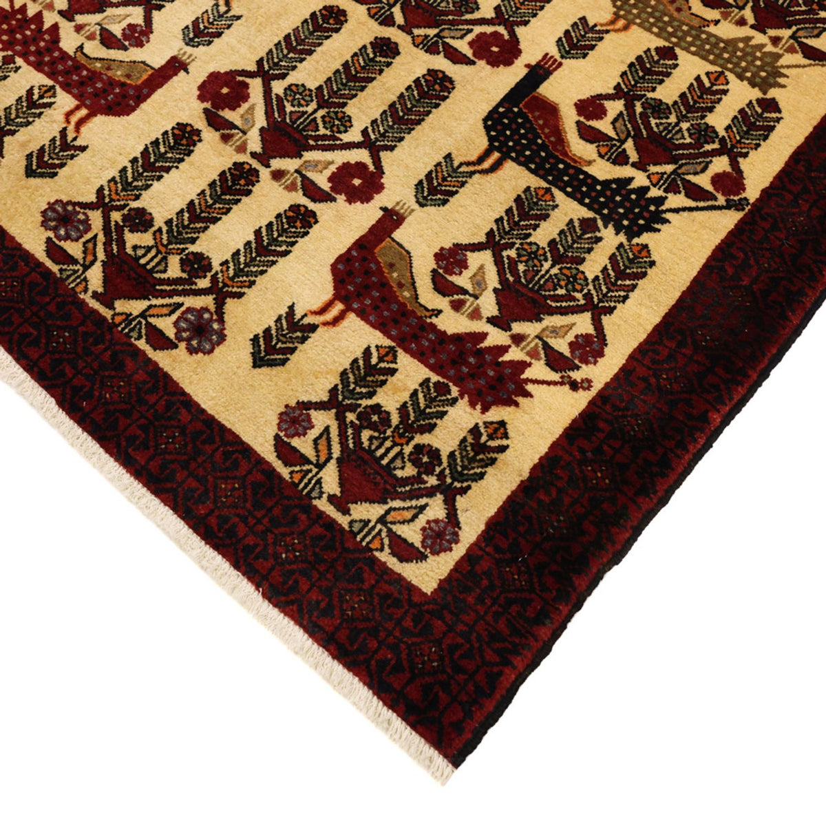 Runner Belutsch Rug - 196 x 109 cm - beige