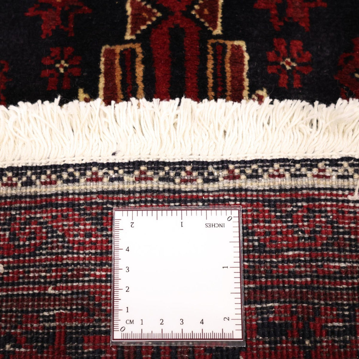 Runner Belutsch Rug - 199 x 100 cm - dark red