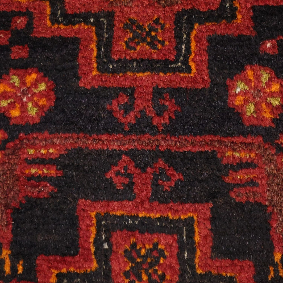 Runner Belutsch Rug - 192 x 100 cm - dark red