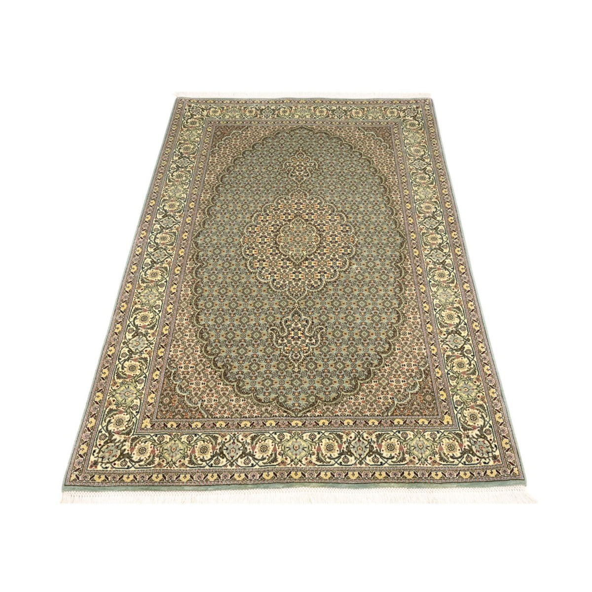 Perser Rug - Tabriz - Royal - 153 x 101 cm - olive green
