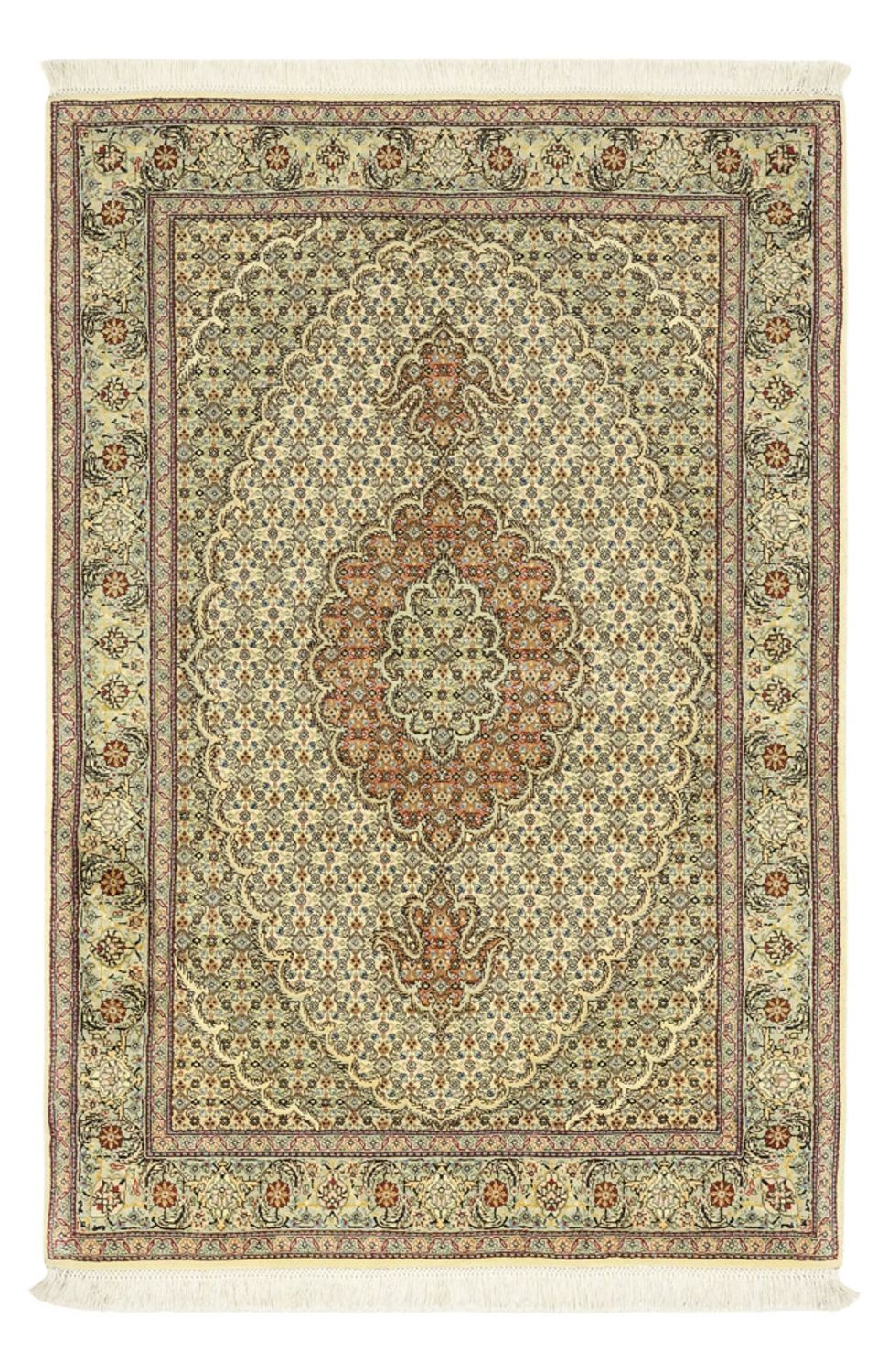Perser Rug - Tabriz - Royal - 150 x 102 cm - olive green