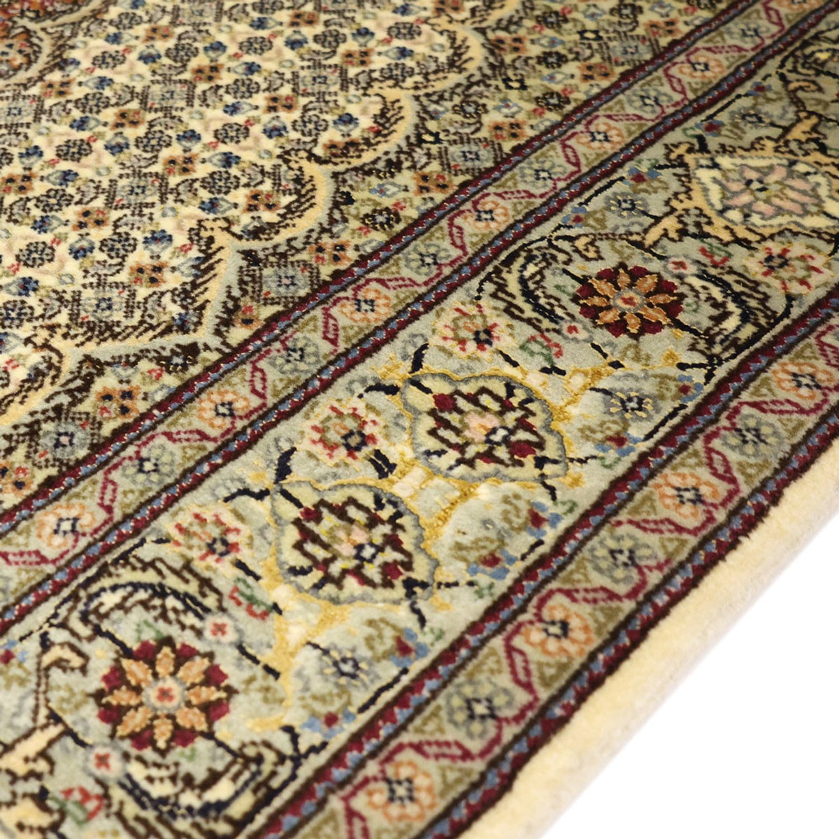 Perser Rug - Tabriz - Royal - 150 x 102 cm - olive green