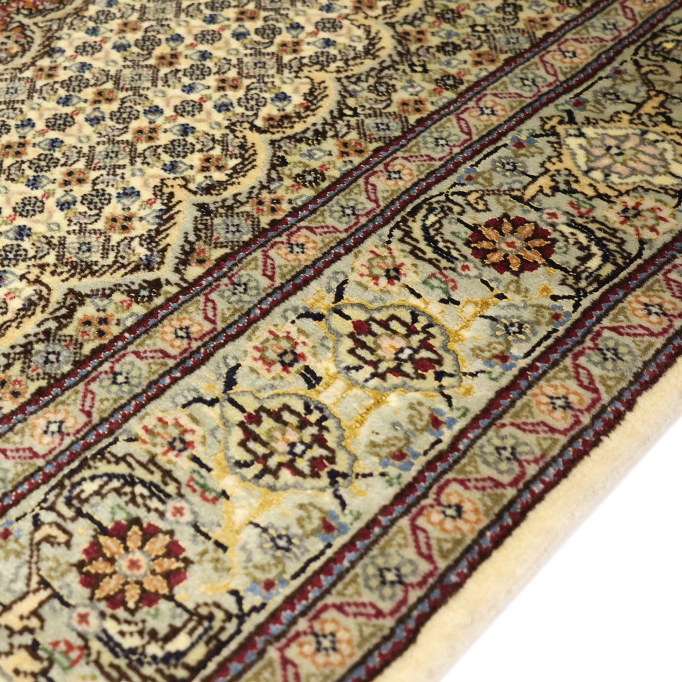 Täbriz - 50 Raj Teppich 150x102cm - Perserteppich