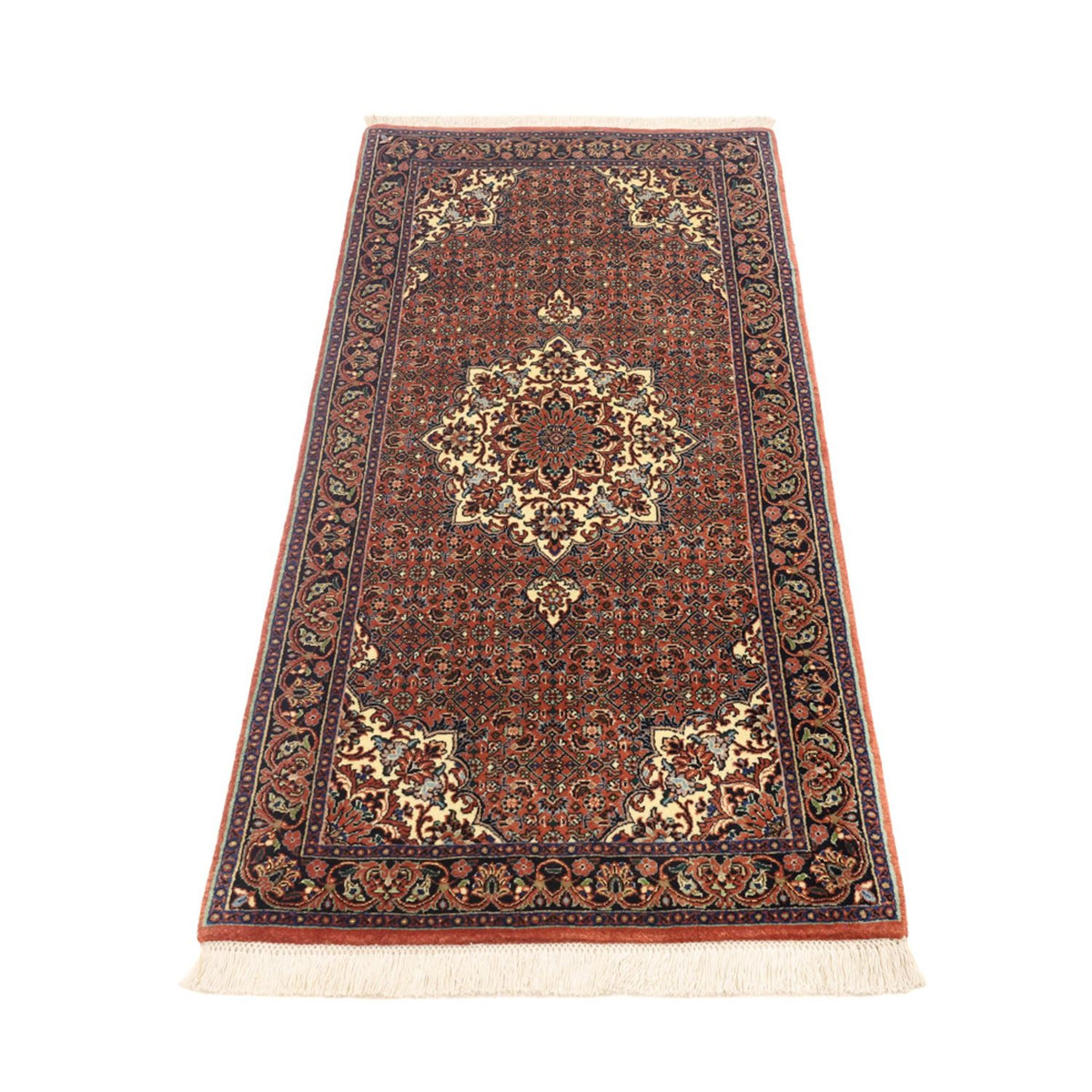 Perser Rug - Bidjar - 141 x 69 cm - dark red