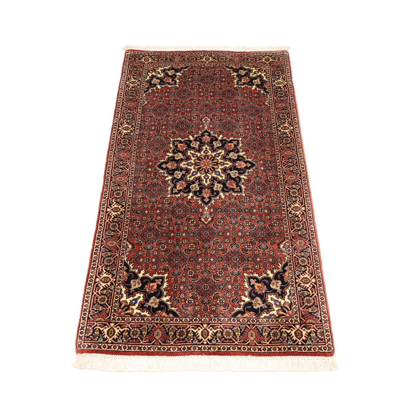 Perser Rug - Bidjar - 135 x 73 cm - dark red