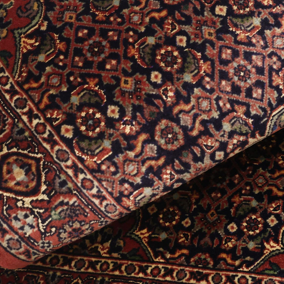 Perser Rug - Bidjar - 136 x 69 cm - dark beige