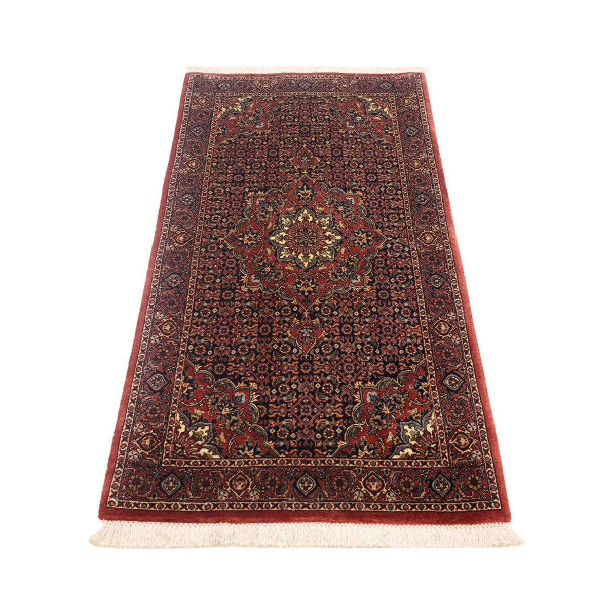 Perser Rug - Bidjar - 136 x 69 cm - dark beige