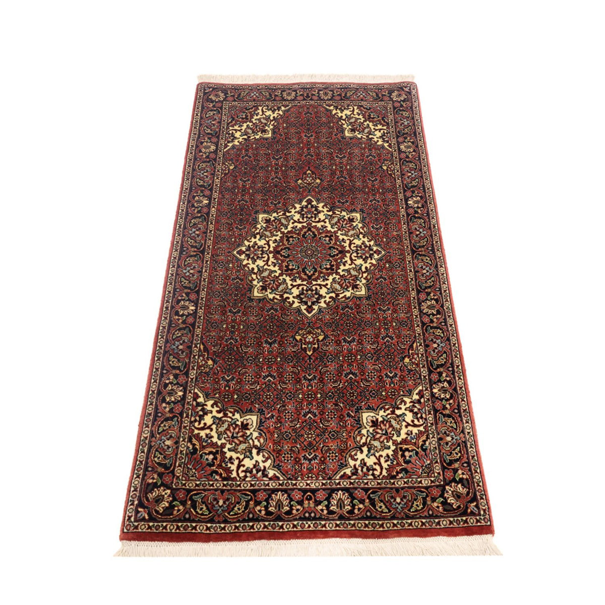 Perser Rug - Bidjar - 148 x 69 cm - dark red