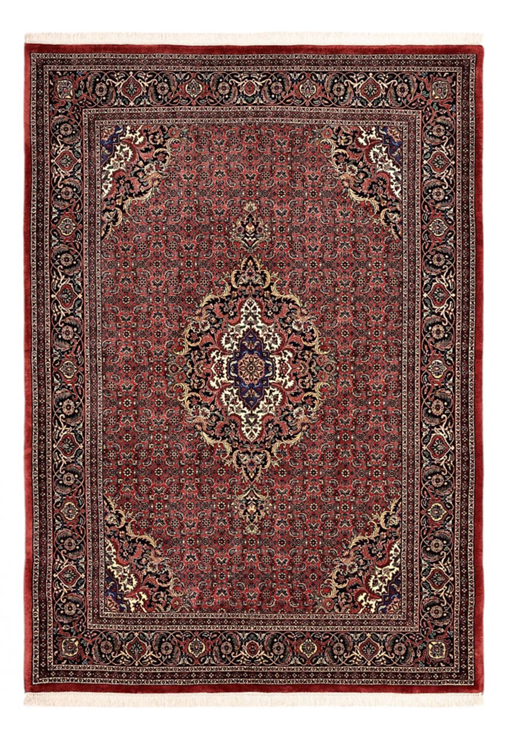 Perser Rug - Bidjar - Royal - 204 x 145 cm - dark red