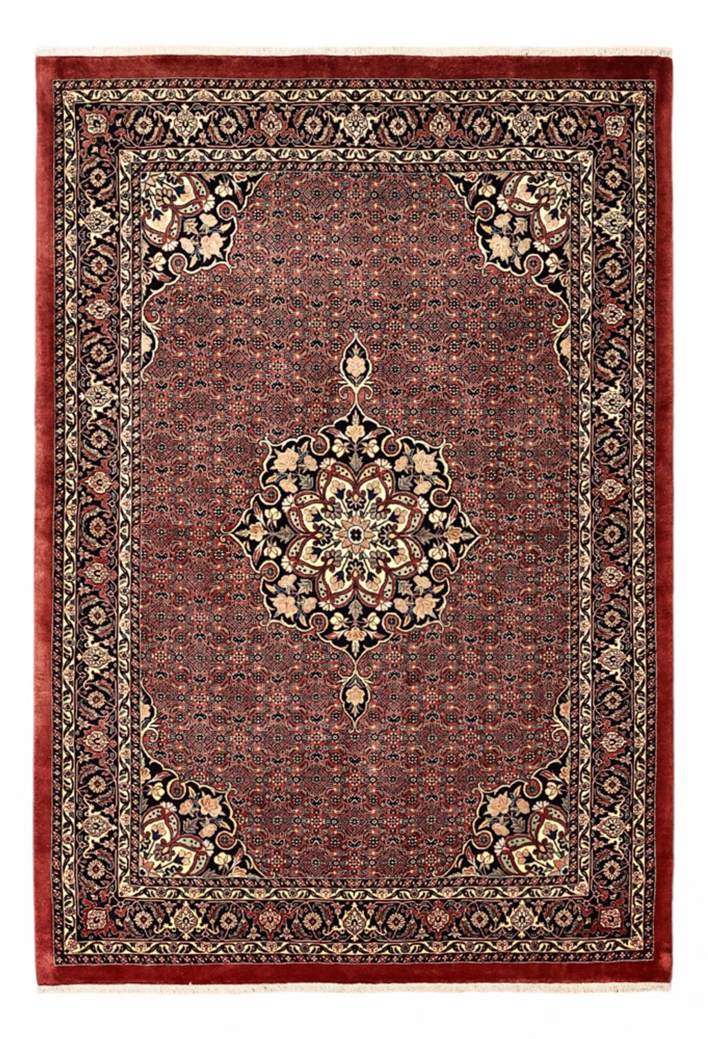 Perser Rug - Bidjar - Royal - 198 x 139 cm - dark red