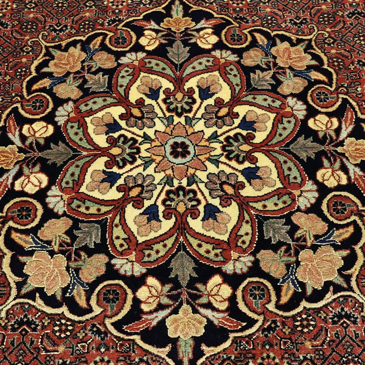 Perser Rug - Bidjar - Royal - 198 x 139 cm - dark red