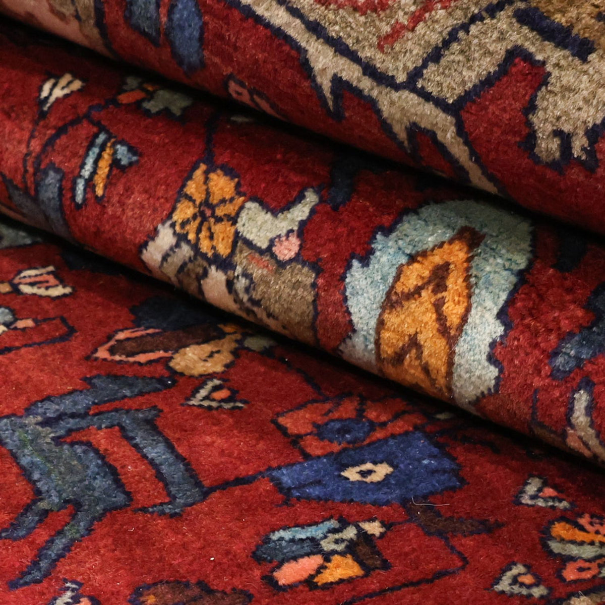 Runner Perser Rug - Nomadic - 331 x 145 cm - red