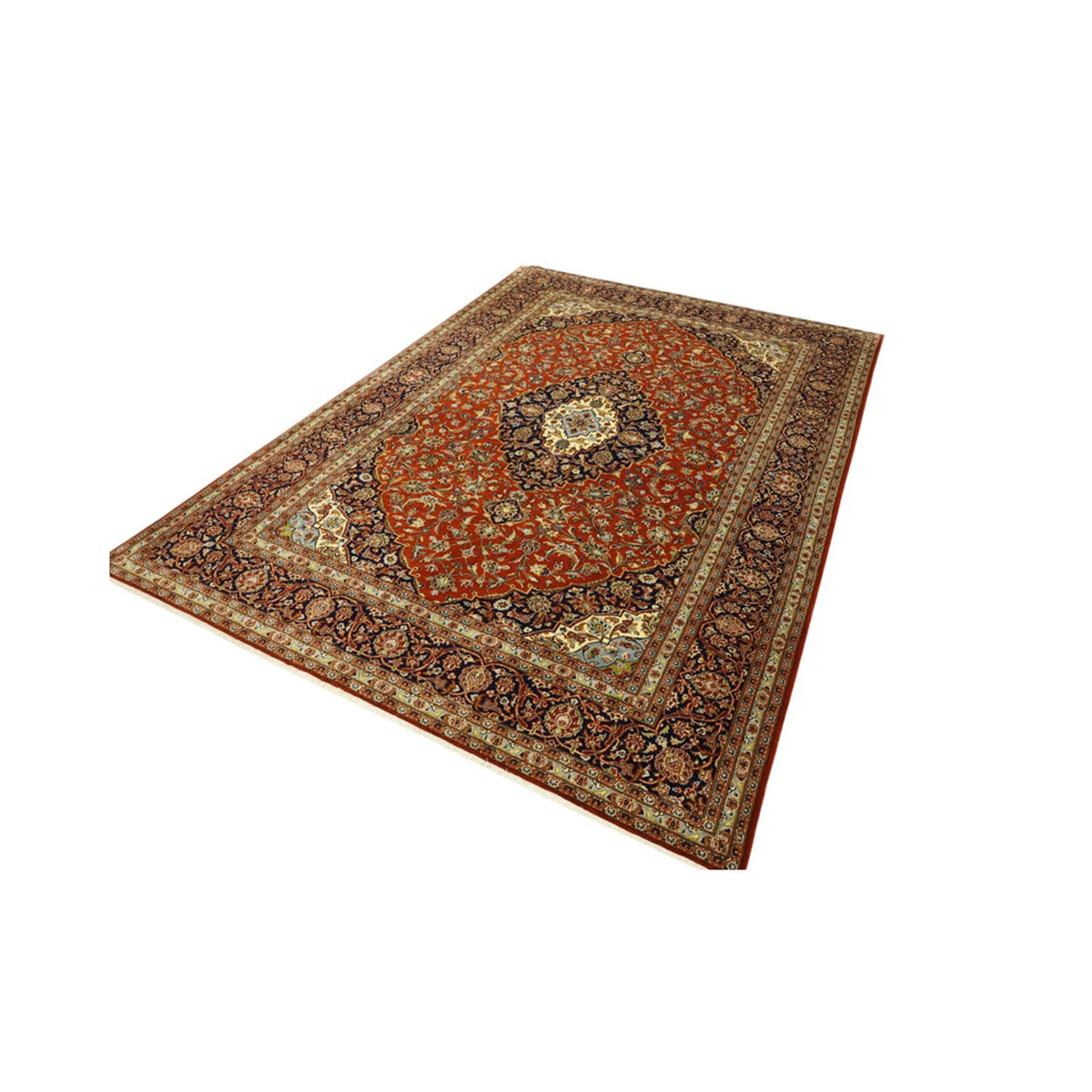 Perser Rug - Keshan - 332 x 239 cm - light red