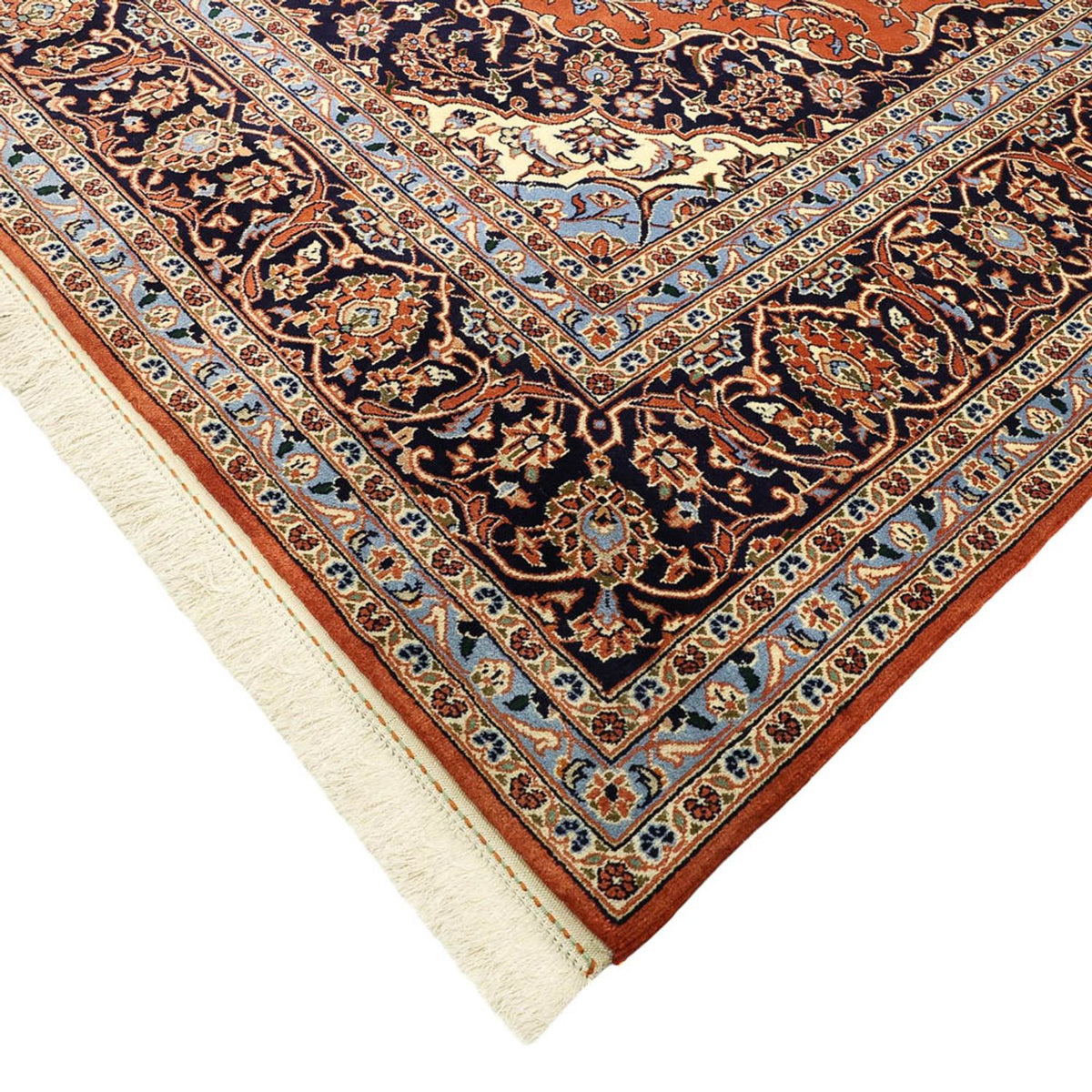 Perser Rug - Keshan - 343 x 247 cm - light red