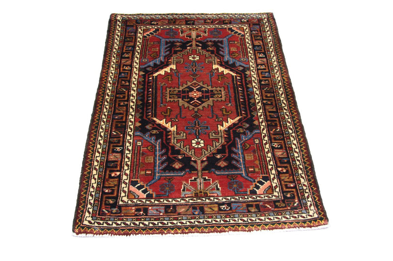 Perserteppich - Nomadic 138 x 92 cm - rot