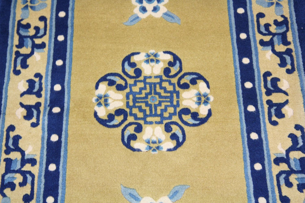 Chinese Rug - 152 x 76 cm - blue