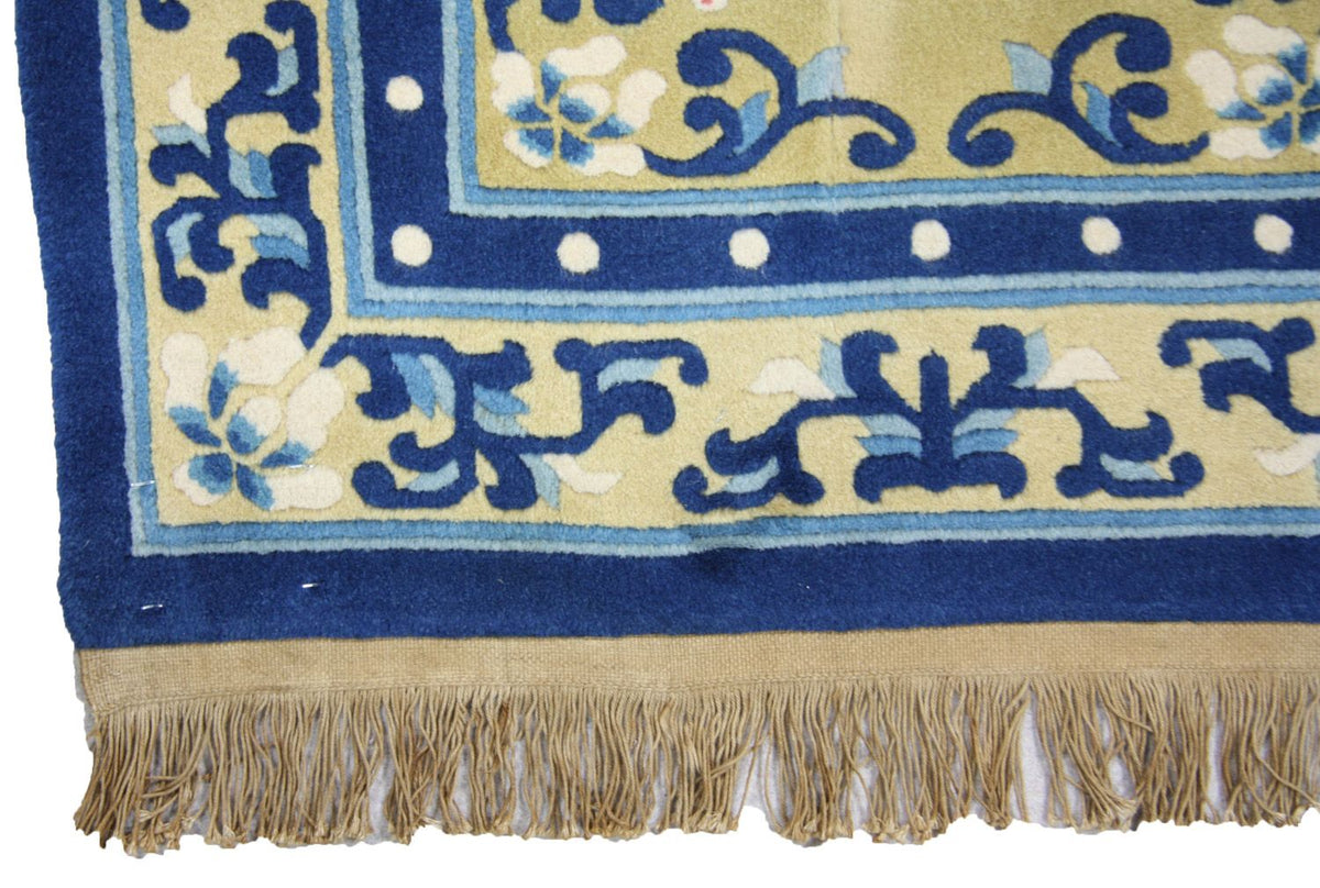 Chinese Rug - 152 x 76 cm - blue