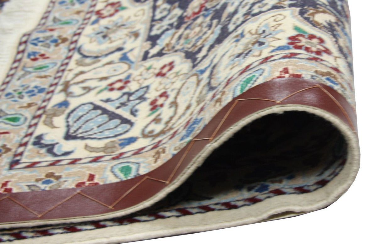 Perser Rug - Nain - 128 x 88 cm - blue