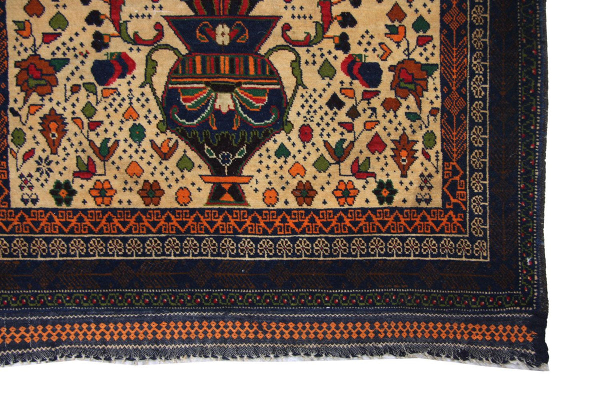 Belutsch Rug - 115 x 80 cm - beige