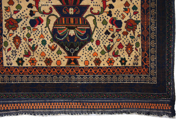 Belutsch Rug - 115 x 80 cm - beige