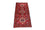 Perser Rug - Nomadic - 140 x 67 cm - red