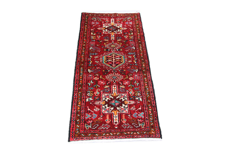 Perser Rug - Nomadic - 140 x 67 cm - red
