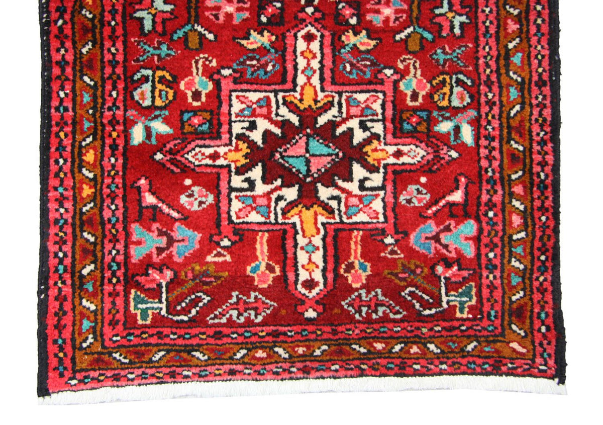 Perser Rug - Nomadic - 140 x 67 cm - red