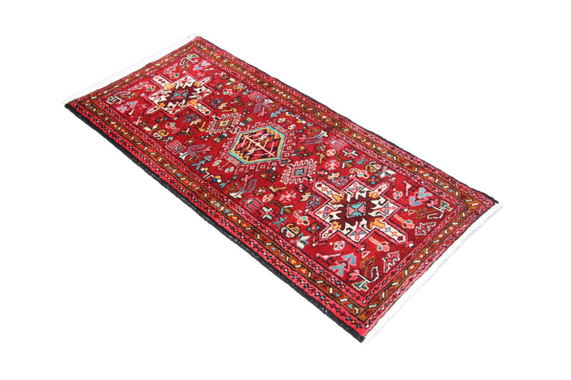 Perser Rug - Nomadic - 140 x 67 cm - red