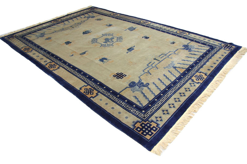 Chinese Rug - 298 x 198 cm - blue