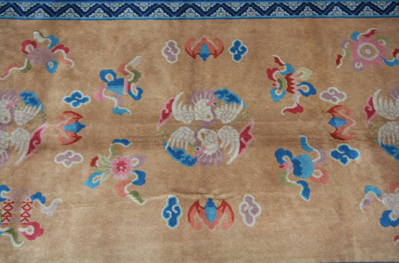 Chinese Rug - 244 x 152 cm - brown