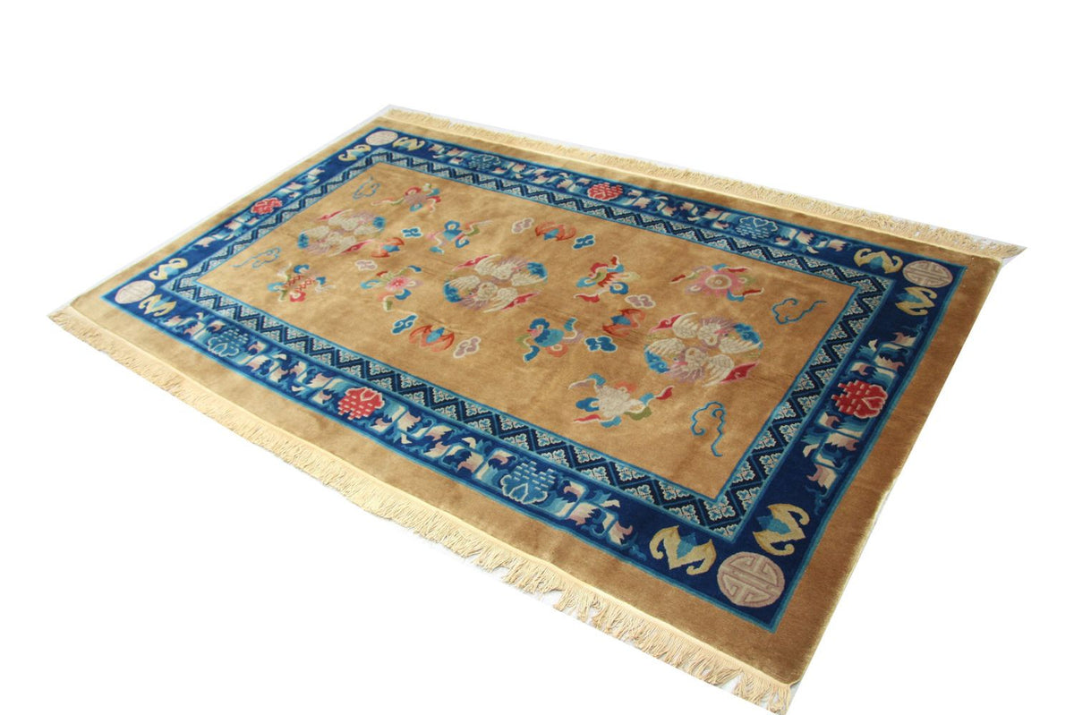 Chinese Rug - 244 x 152 cm - brown