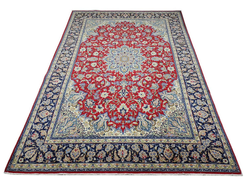 Perser Rug - Isfahan - Premium - 303 x 203 cm - red