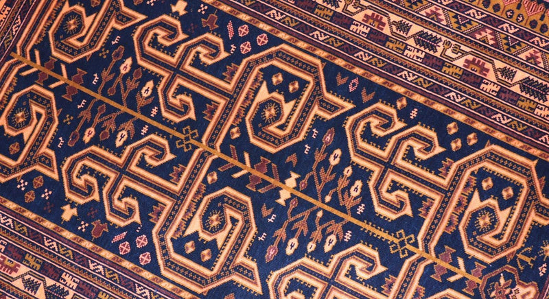 Afghan Rug 132x98cm - Oriental Rug