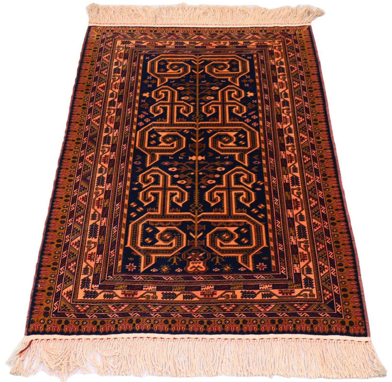 Afghan Rug 132x98cm - Oriental Rug