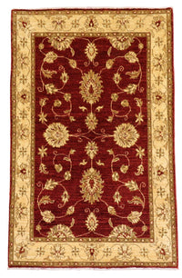 Ziegler Rug - 153 x 100 cm - dark red