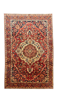Perser Rug - Nomadic - 340 x 215 cm - red