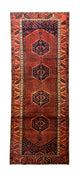 Perserteppich - Nomadic 316 x 118 cm - blau