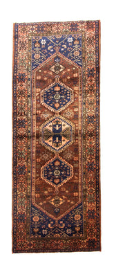 Runner Perser Rug - Nomadic - 303 x 115 cm - blue