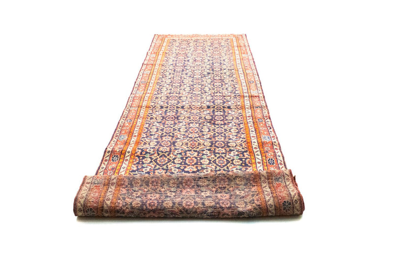 Runner Perser Rug - Nomadic - 400 x 108 cm - blue