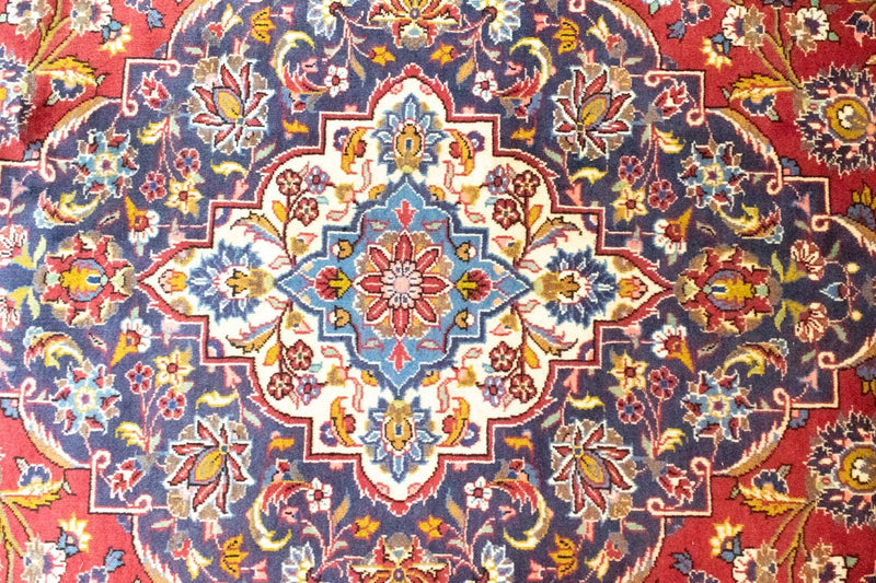 Perser Rug - Keshan - 401 x 304 cm - red